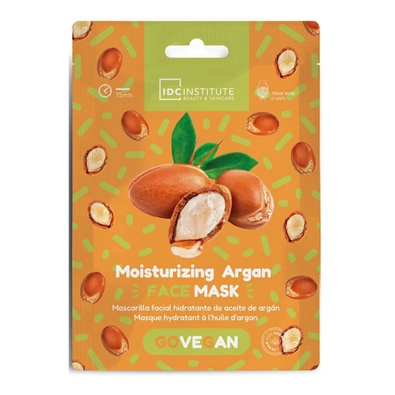Idc Institute GoVegan Maschera viso idratante all'argan 23 g — Maschera viso
