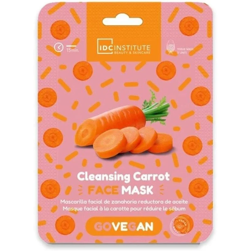 Idc Institute GoVegan Maschera viso alla carota 23 g — Maschera viso
