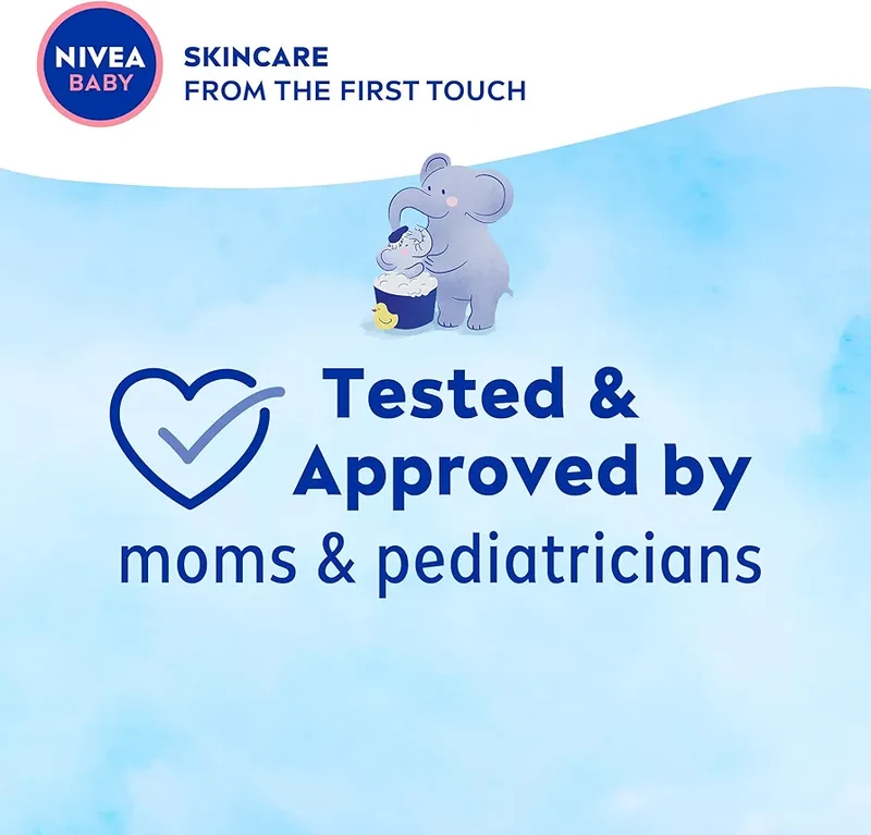 Nivea Baby Gel Douche Corps Et Cheveux Aux Vitamines À L'Huile D'Amande
