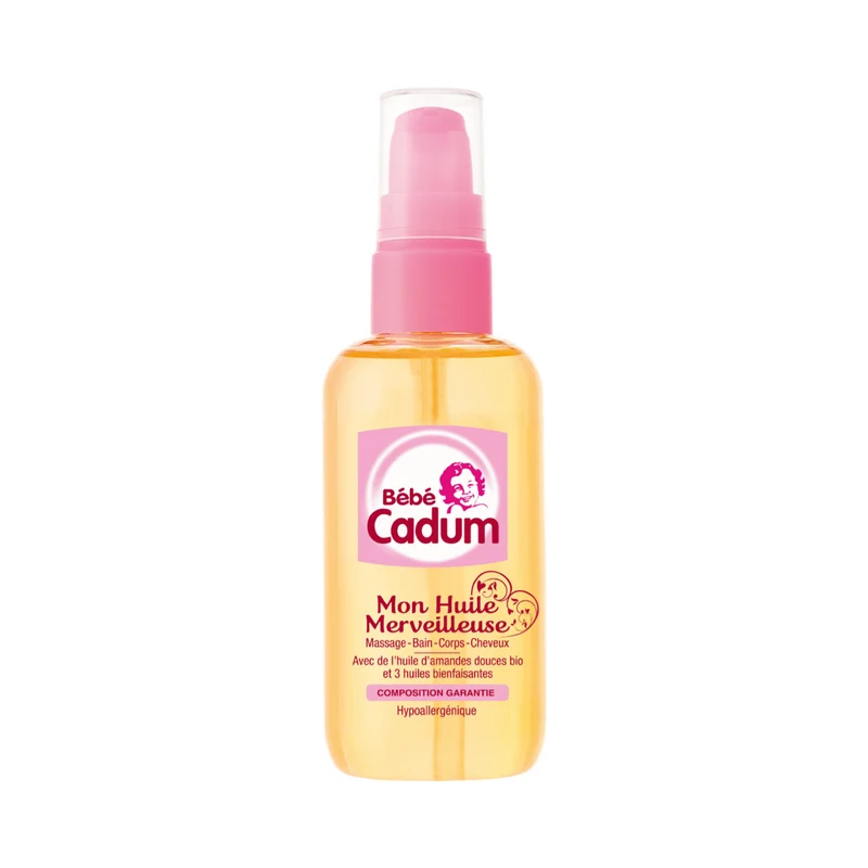 Cadum Huile Merveilleuse Hypoallergénique Corps Et Cheveux Pour Bébé