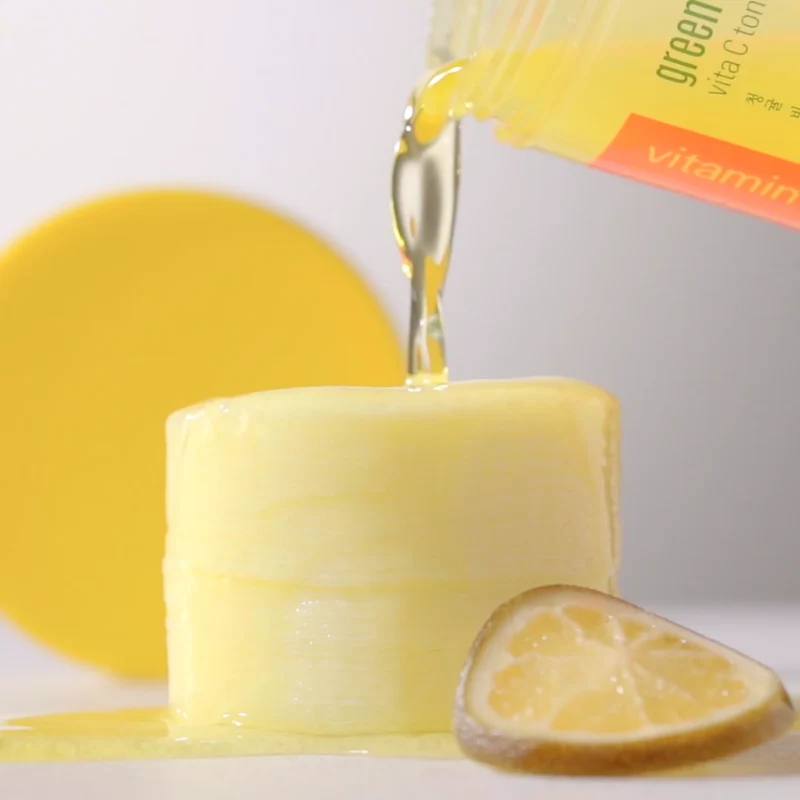 Toner Pad Vitamine C Green Tangerine