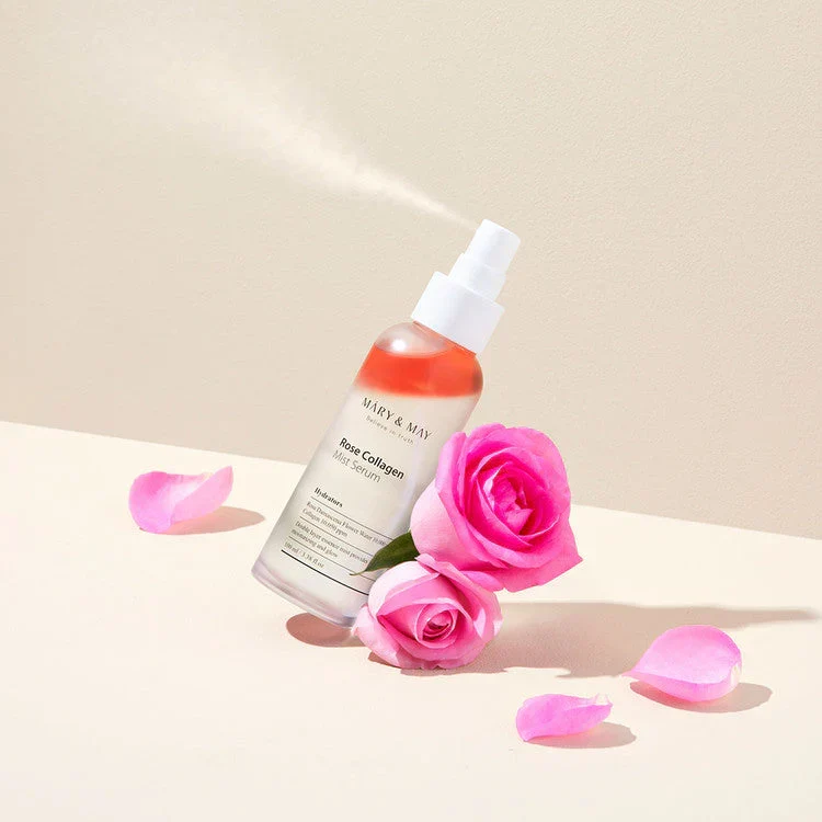 Toner brume au Collagène et à la rose