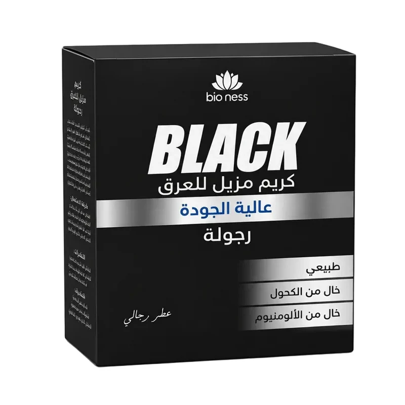 Bioness Black – Déodorant Crème Homme