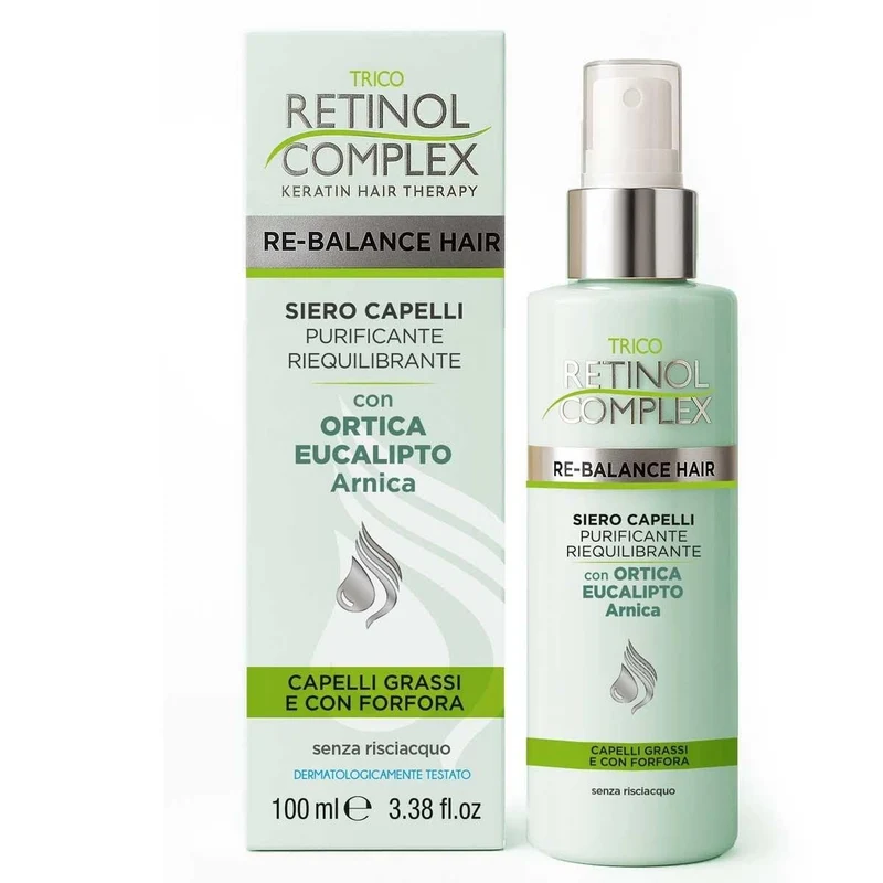 Keratin Complex Siero capelli antiforfora purificante riequilibrante 100 ml — Siero capelli