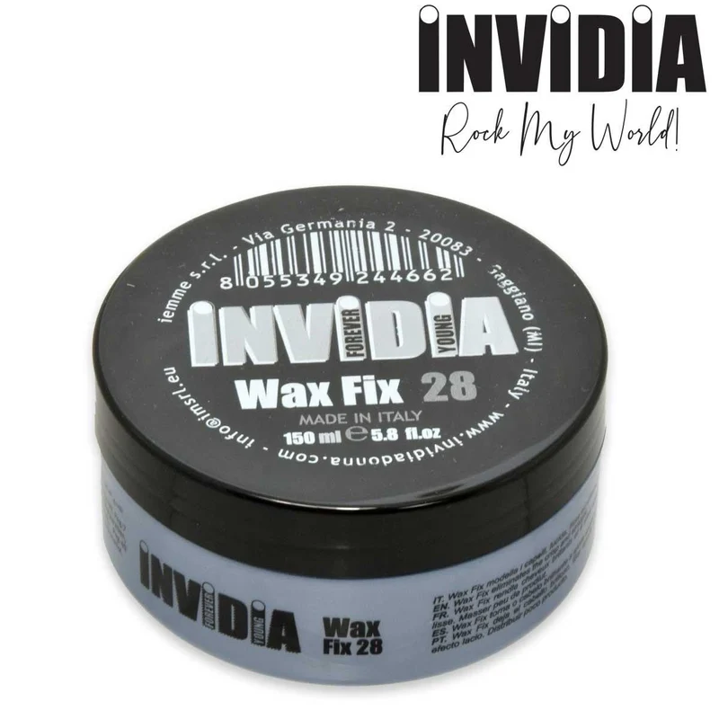 Invidia W-Wax Fix N. 28 150 ml — Cera capelli
