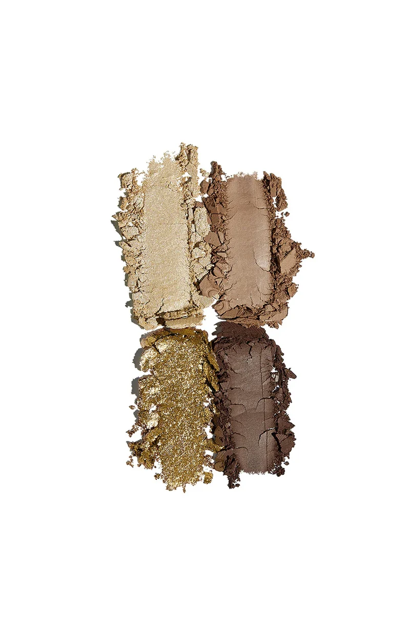 Palette de 4 ombres à paupières - Crème Brûlée