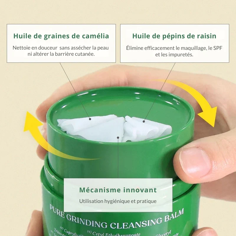 Baume démaquillant apaisant
