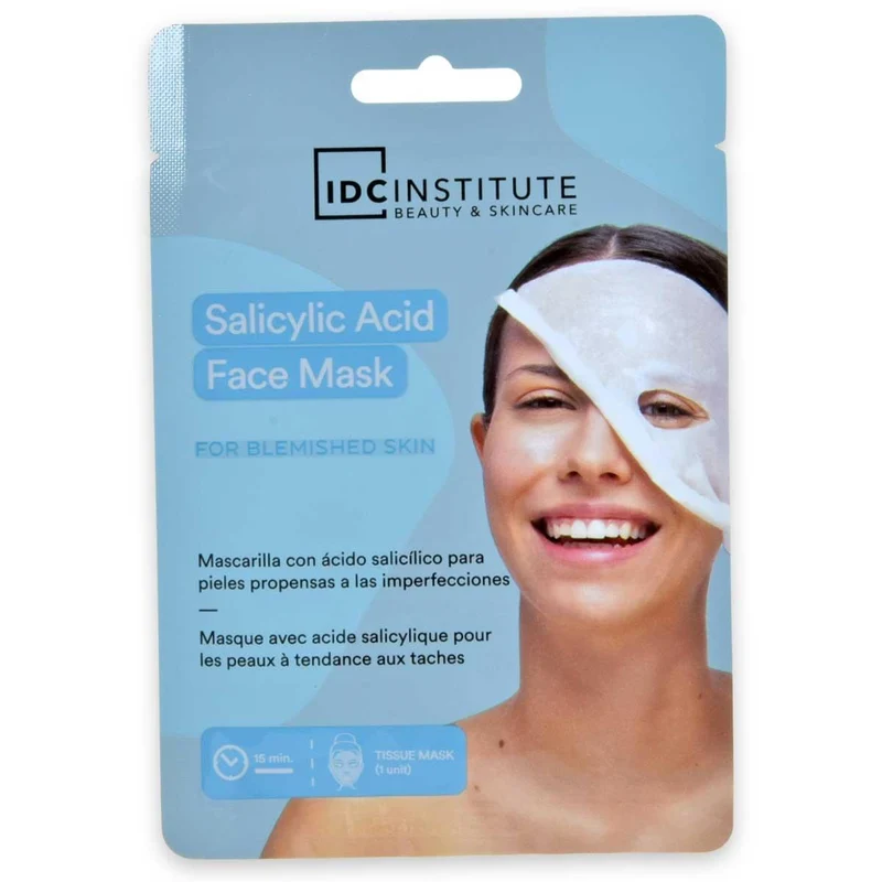 Idc Institute Skin Solution Maschera viso acido salicilico — Maschera viso