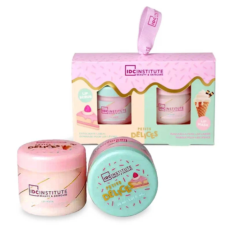 Idc Institute Petits Délices Set balsamo labbra — Set balsamo labbra