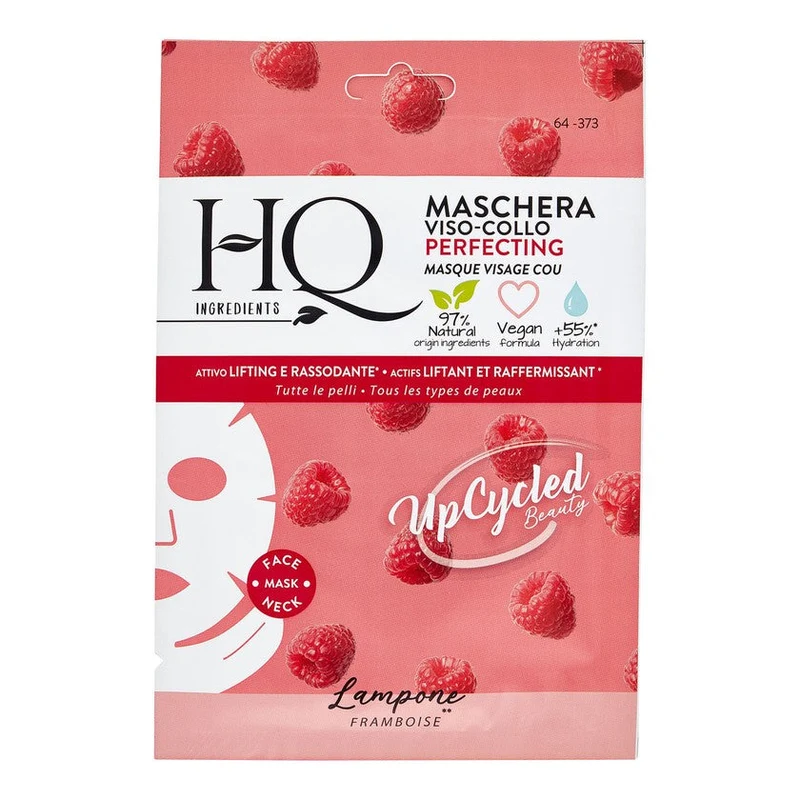 Hq Cosmetique Maschera viso e collo Perfect Lampone 1 pz — Maschera viso