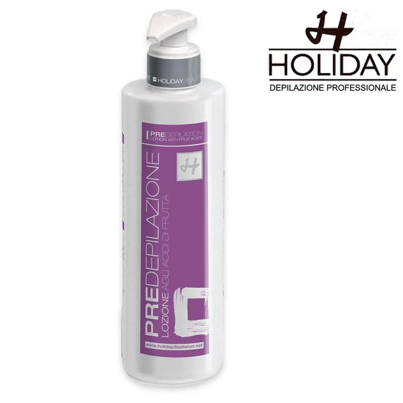 Holiday Lozione pre-cera acido malico e mandelico 500 ml — Lozione corpo