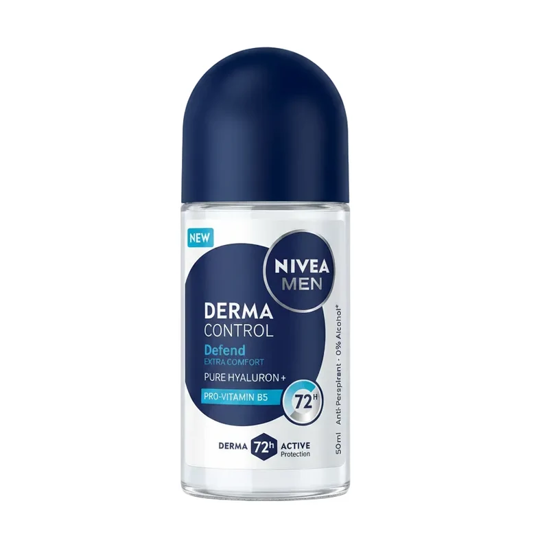 Nivea Men Déodorant Bille Derma Control Défend Pro-Vitamin B5