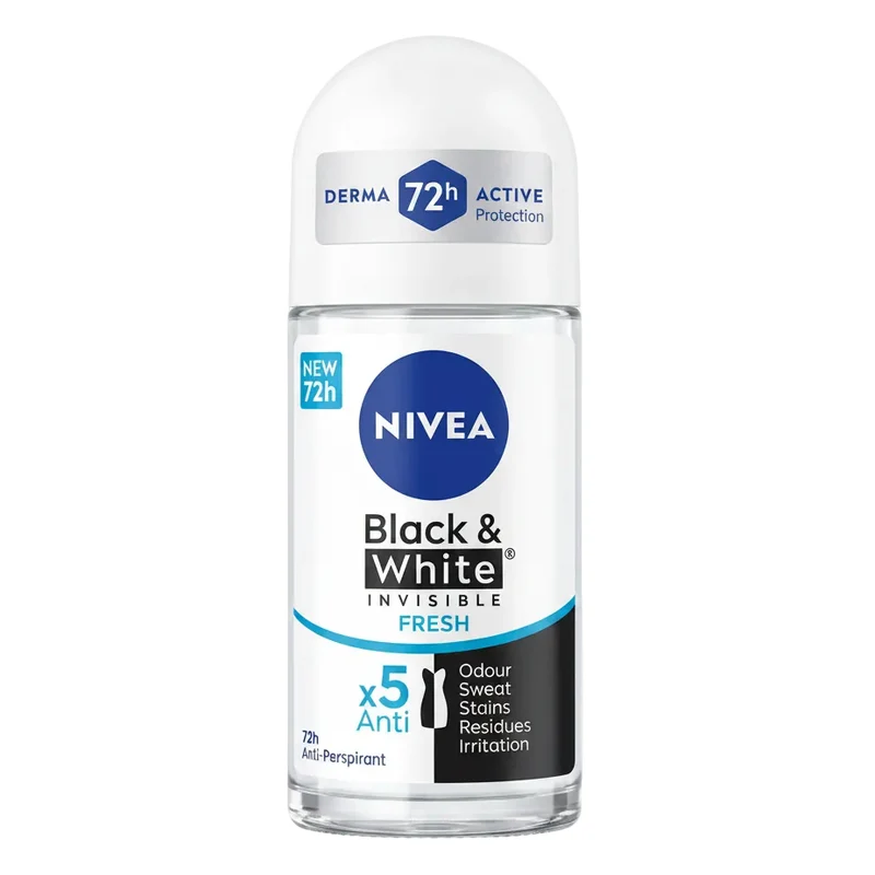 Nivea Déodorant Bille Black White Fresh