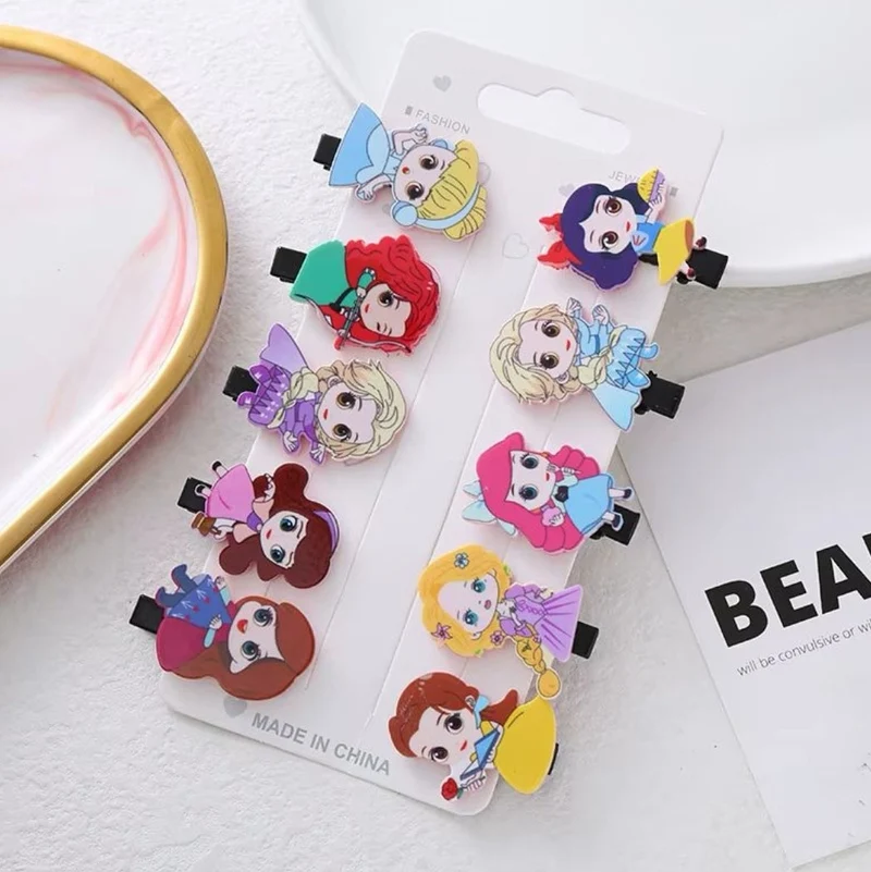 2 Barrettes Princesse Disney