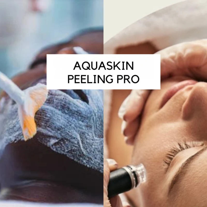 Soin combiné Aquaskin Peeling Pro 135€ (acompte 40€)