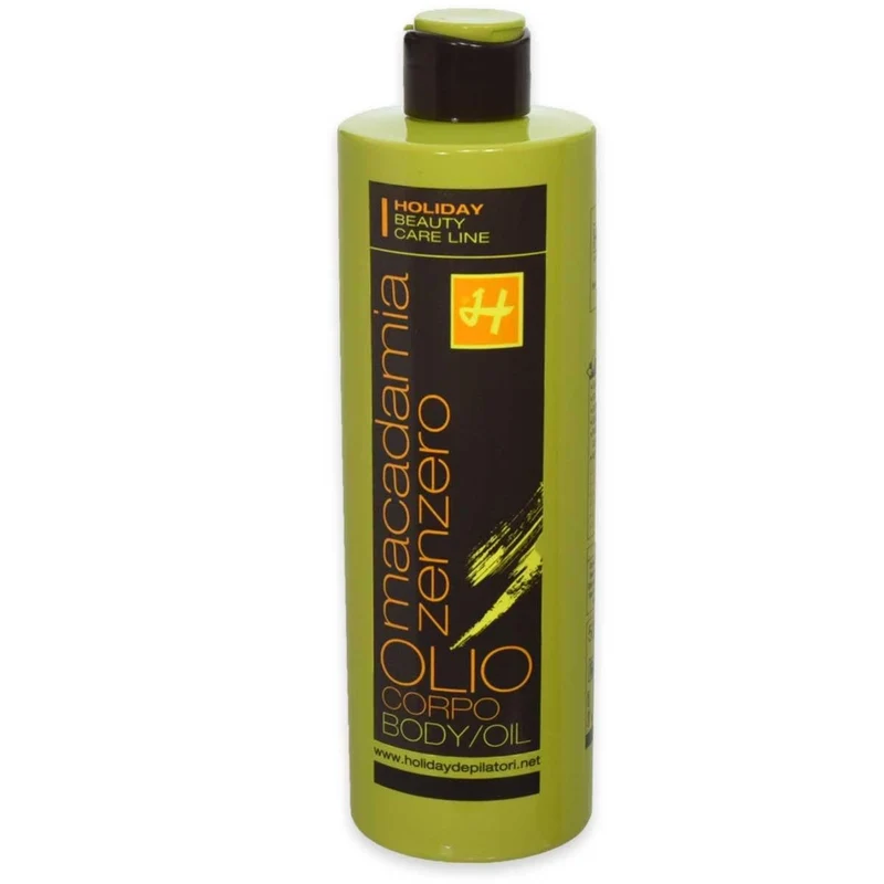 Holiday Olio corpo macadamia e zenzero 500 ml — Olio corpo
