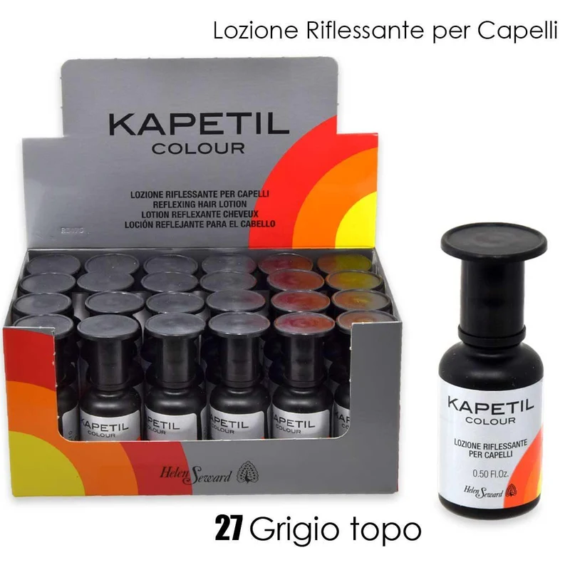 Helen Seward Kapetil Lozione Grigio Topo 24x15 ml — Lozione capelli