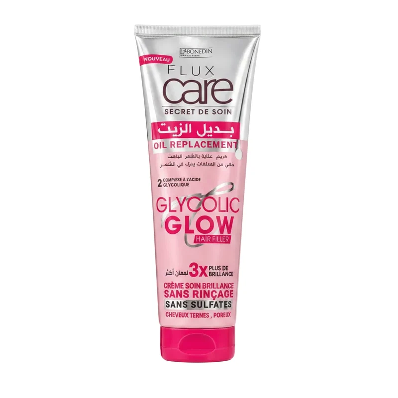 Flux Care Secret De Soin بديل الزيت Oil Replacement Glycolic Glow Sans Sulfates
