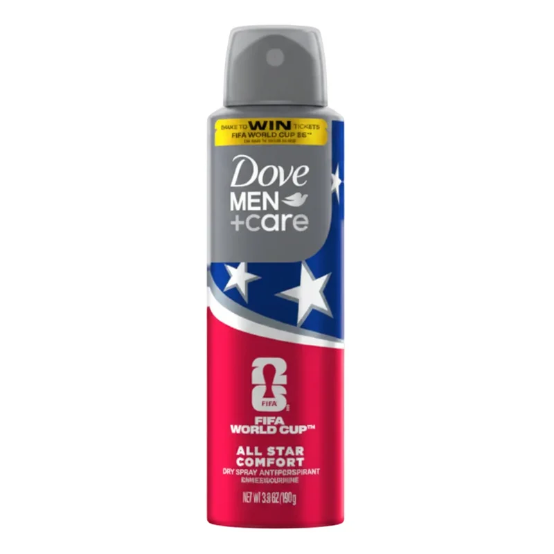 Dove Déodorant Men+ Care Anti Transpirant 72H All Star Comfort Fifa World Cup Spray