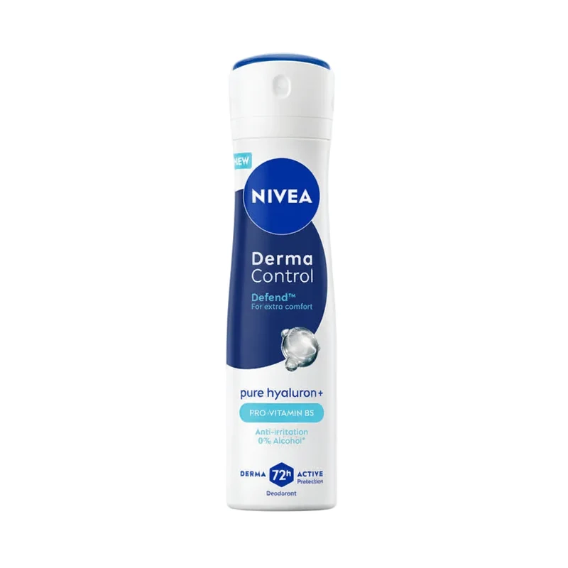 Nivea Déodorant Derma Control Pure Hyaluron Pro-Vitam8N B5 0% Alcohol Spray