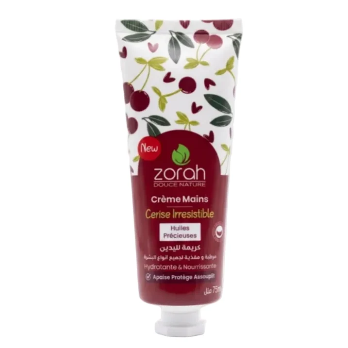 Zorah Douce Nature Créme Mains Cerise irrésistible