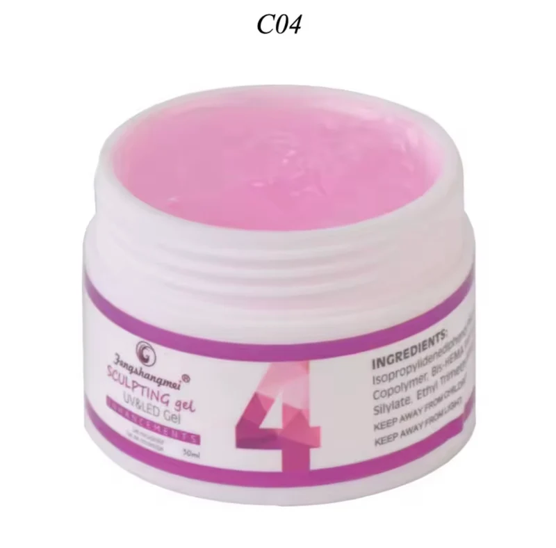 Fengshangmei Gel Constructeur Led/Uv 15G Et Gel Modélisation Extension Dure Et Rapide Retrait Facile