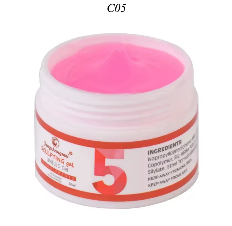 Fengshangmei Gel Constructeur Led/Uv 15G Et Gel Modélisation Extension Dure Et Rapide Retrait Facile