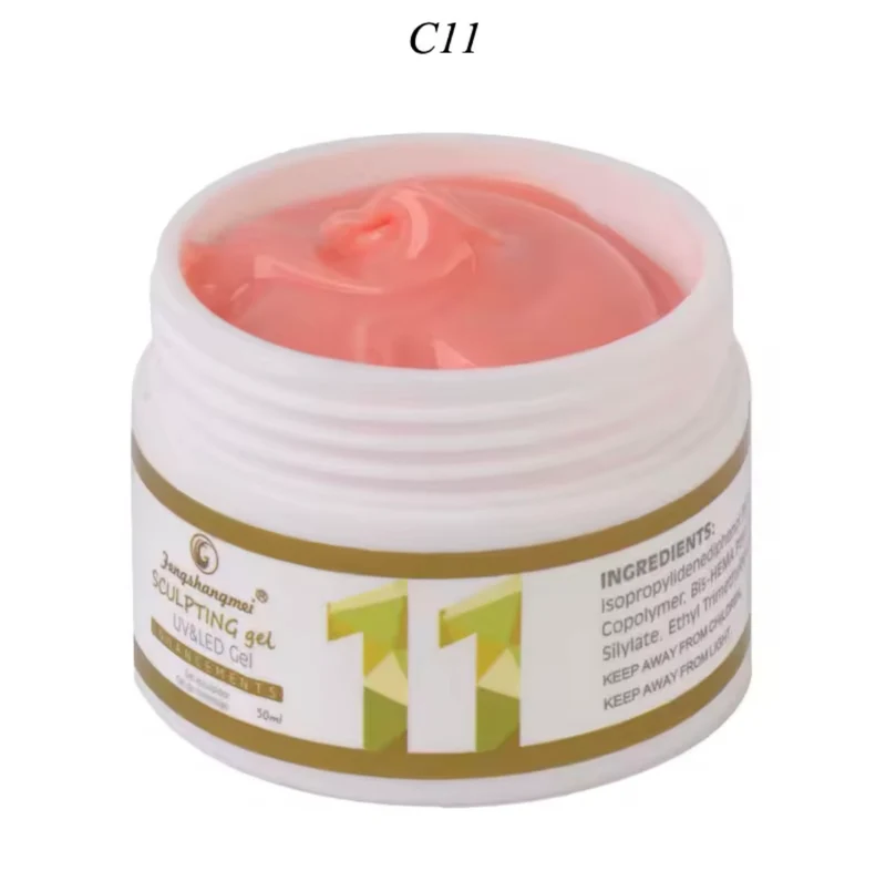 Fengshangmei Gel Constructeur Led/Uv 15G Et Gel Modélisation Extension Dure Et Rapide Retrait Facile