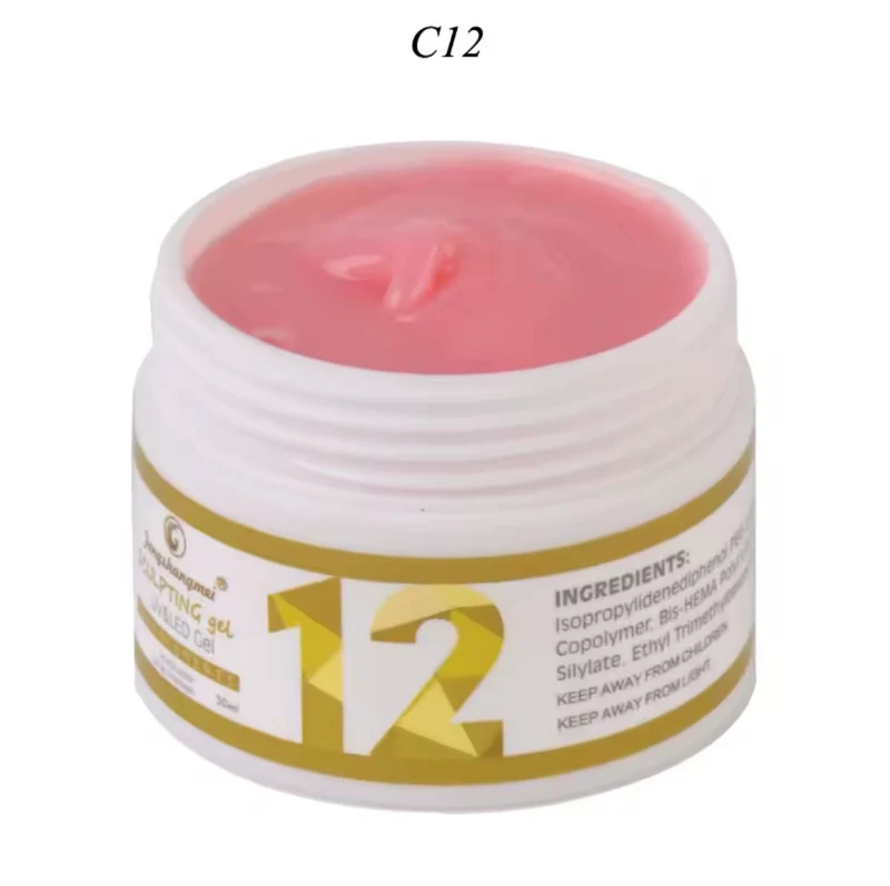 Fengshangmei Gel Constructeur Led/Uv 15G Et Gel Modélisation Extension Dure Et Rapide Retrait Facile