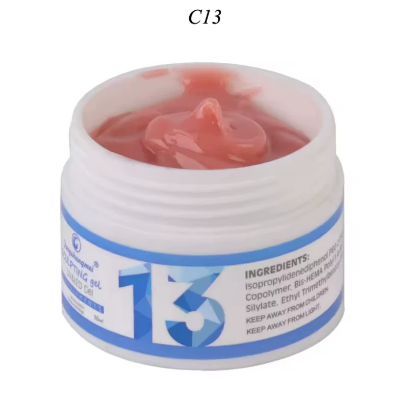 Fengshangmei Gel Constructeur Led/Uv 15G Et Gel Modélisation Extension Dure Et Rapide Retrait Facile