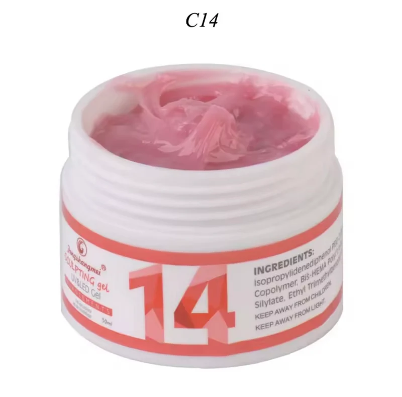 Fengshangmei Gel Constructeur Led/Uv 15G Et Gel Modélisation Extension Dure Et Rapide Retrait Facile