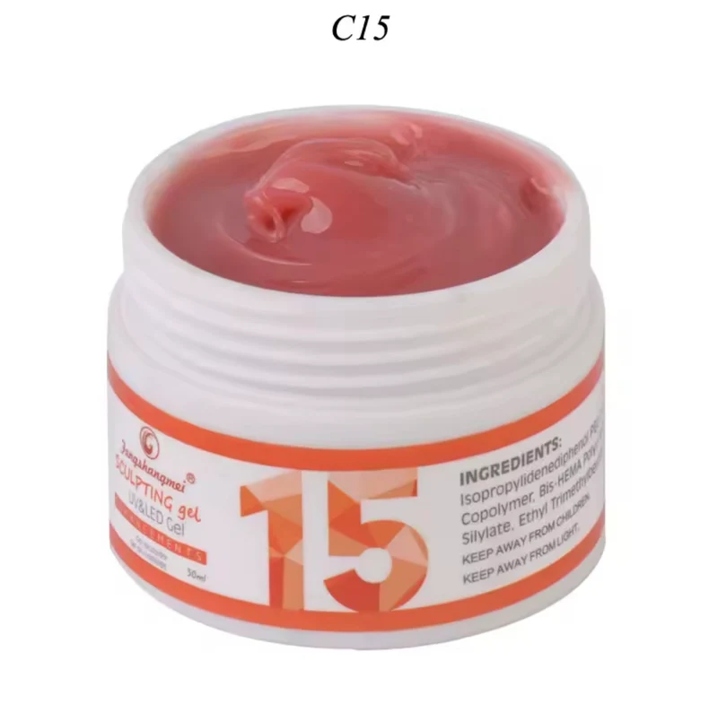 Fengshangmei Gel Constructeur Led/Uv 15G Et Gel Modélisation Extension Dure Et Rapide Retrait Facile