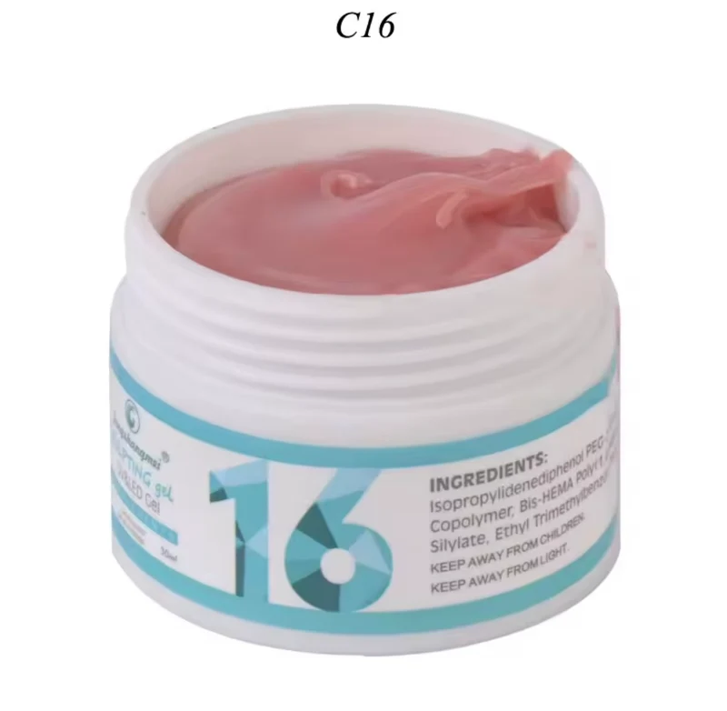 Fengshangmei Gel Constructeur Led/Uv 15G Et Gel Modélisation Extension Dure Et Rapide Retrait Facile