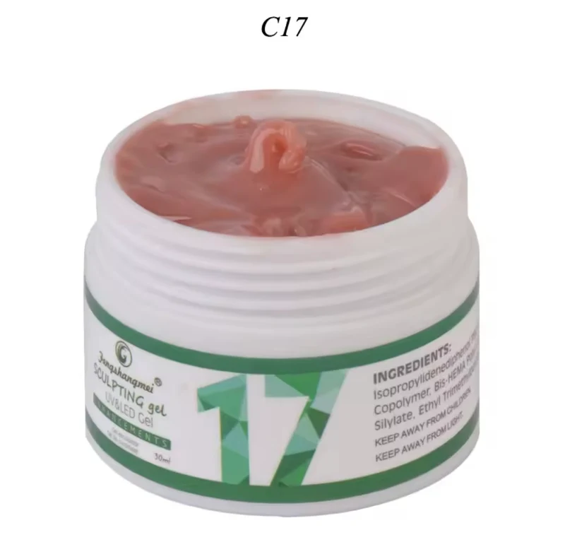 Fengshangmei Gel Constructeur Led/Uv 15G Et Gel Modélisation Extension Dure Et Rapide Retrait Facile