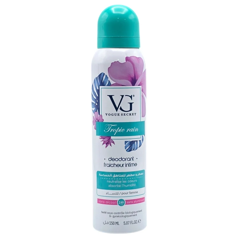 Vg Déodorant Intime Tropic Rain