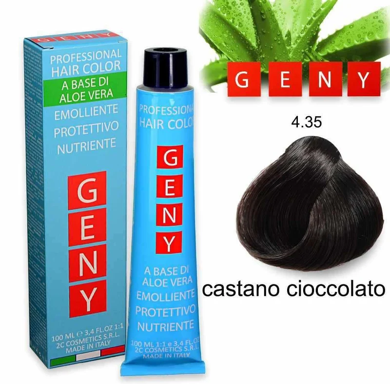Geny Professional Tintura Castano Cioccolato 4.35 100 ml — Tintura capelli