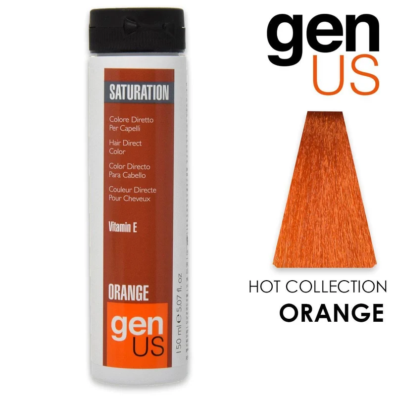 Genus Saturation Colore diretto capelli Arancione 150 ml — Colorante diretto