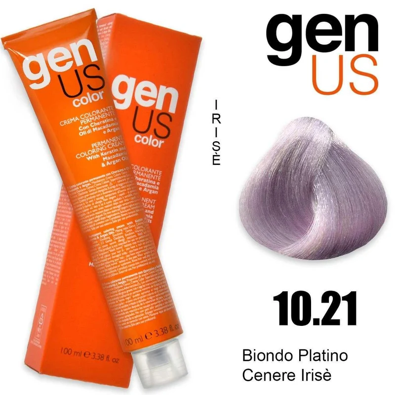 Genus Crema colorante permanente 10.21 100 ml — Tinta capelli