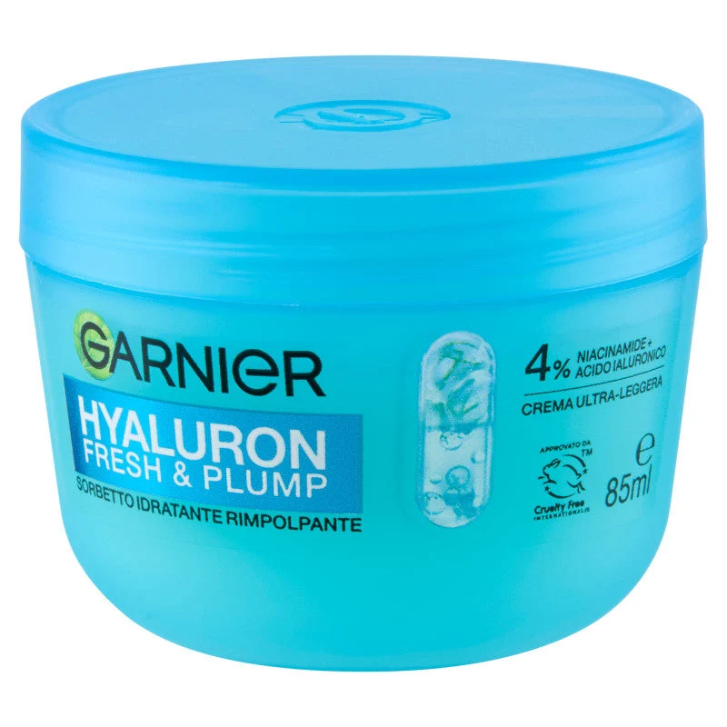 Garnier Hyaluron fresco e rimpolpante sorbetto idratante 85 ml — Crema viso