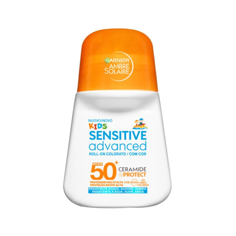 Garnier Ambre Solaire Advanced Sensibile Bambini Roll-on SPF 50+ 50 ml — Solare bambini