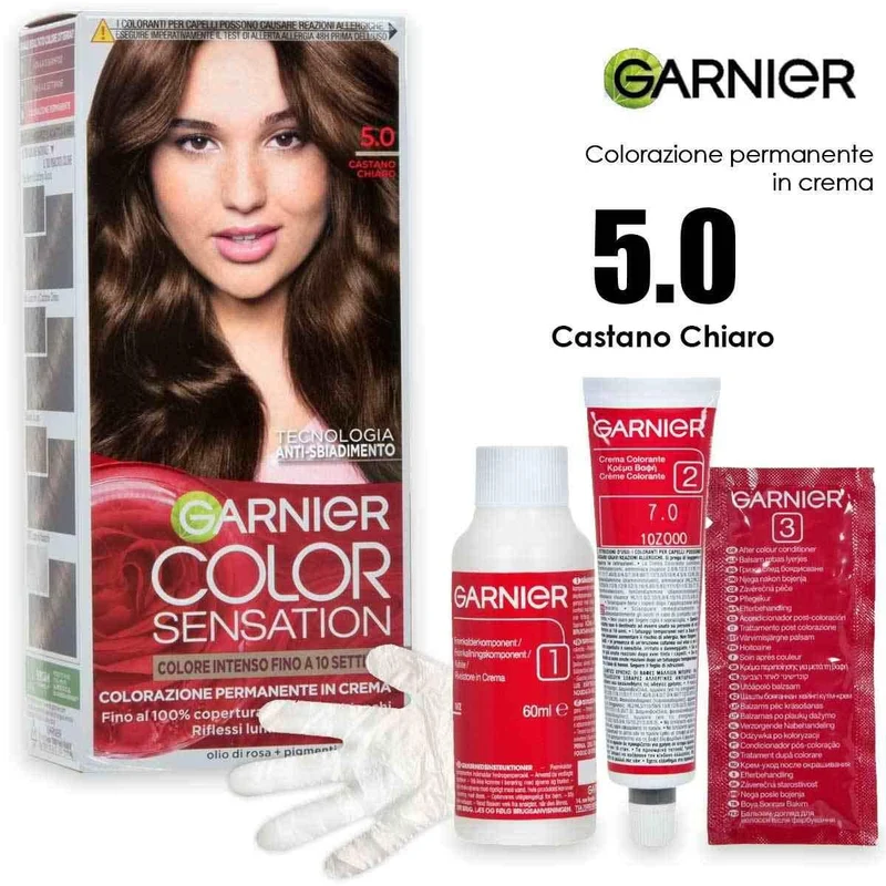 Garnier Color Sensation 5.0 Castano Chiaro — Colorazione permanente