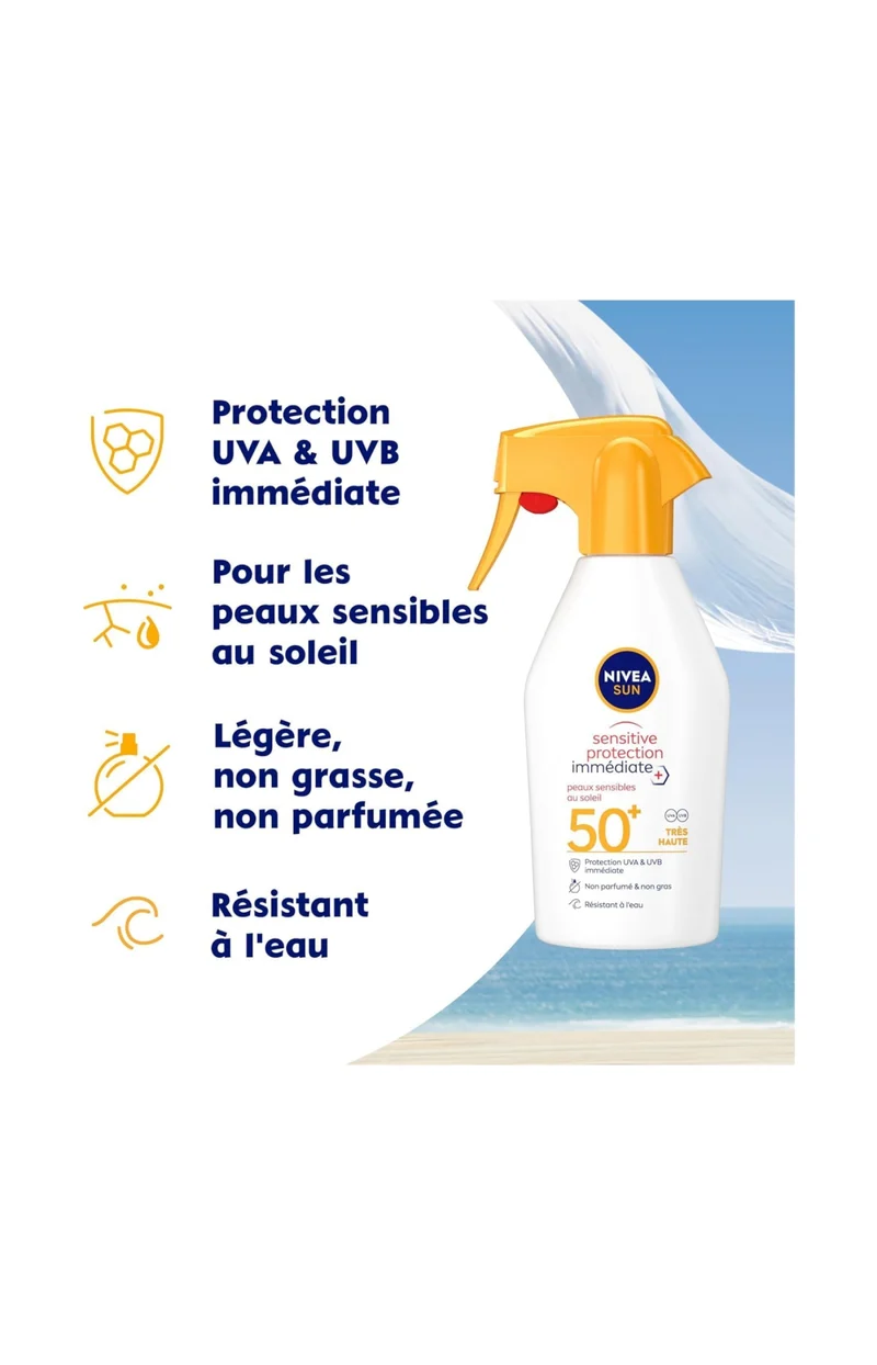 Spray solaire SPF50+ - Sensitive Protection - 250 ml