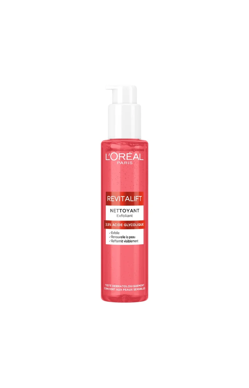 Gel nettoyant exfoliant - Acide glycolique - Visage - 150 ml