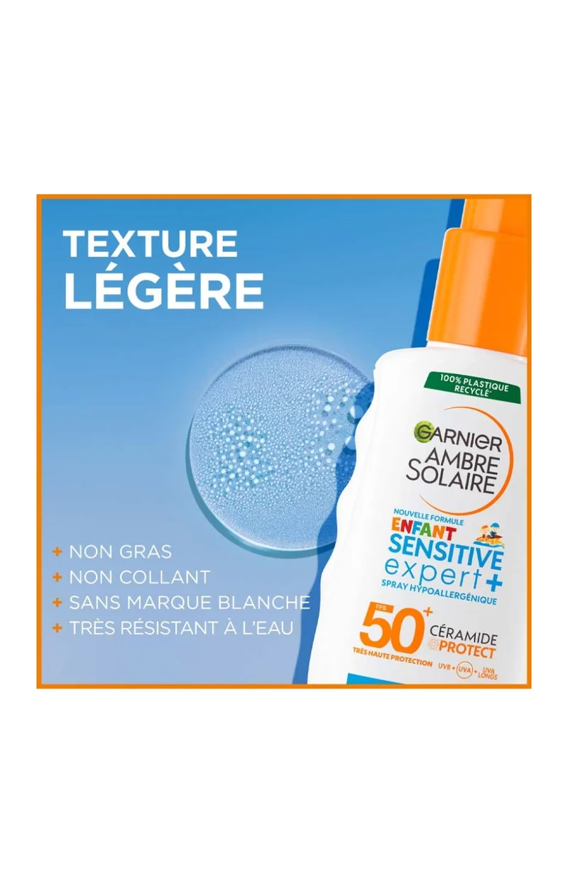 Spray solaire SPF 50+ - Sensitive Expert + - Enfants - 150 ml