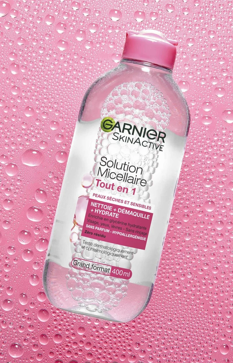 Eau micellaire - SkinActive - Peaux sèches & sensibles