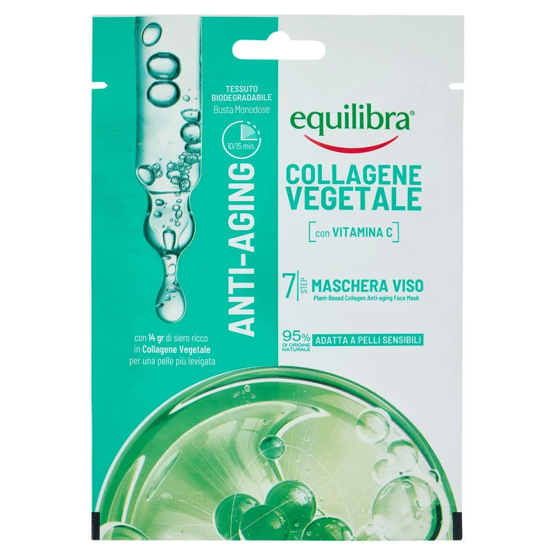 Equilibra Maschera viso antietà collagene vegetale 20 ml — Maschera viso