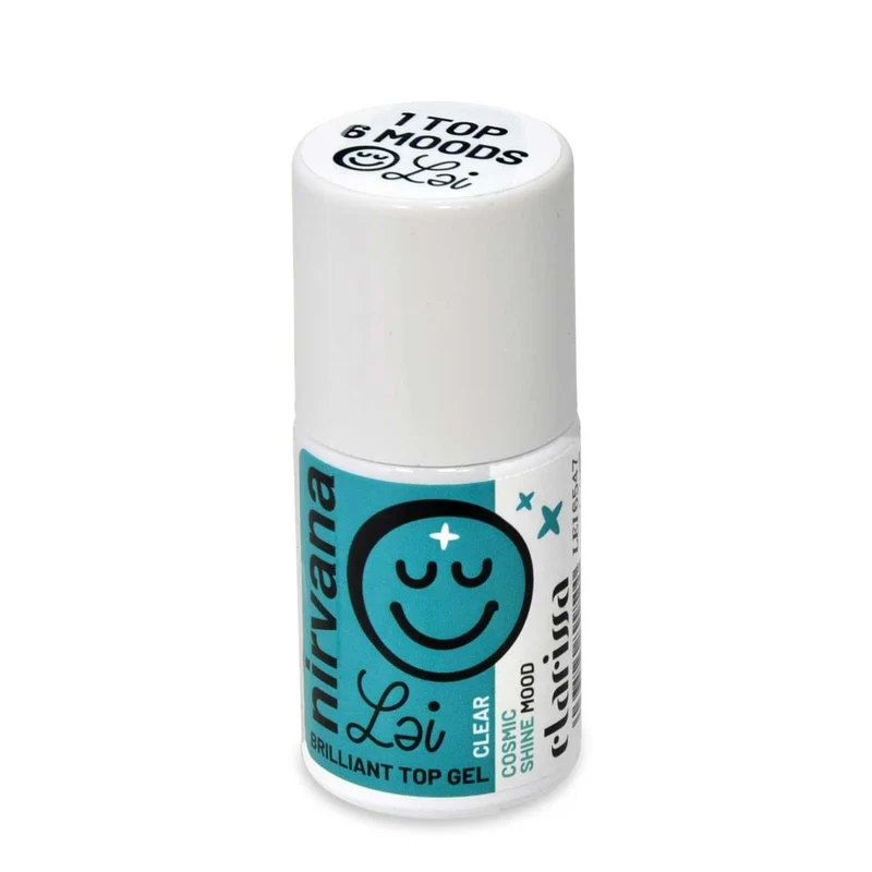 Clarissa Top Gel Brillante Nirvana 14 ml Tpo senza — Top coat unghie