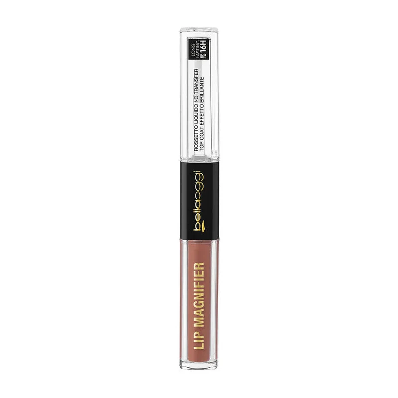 Bella Oggi Bellaoggi Magnifier Labbra Rossetto Liquido Lunga Tenuta 2 Step 202 Vanilla Cake — Rossetto liquido