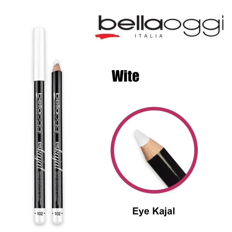 Bella Oggi Matita Kajal Bianco — Matita occhi