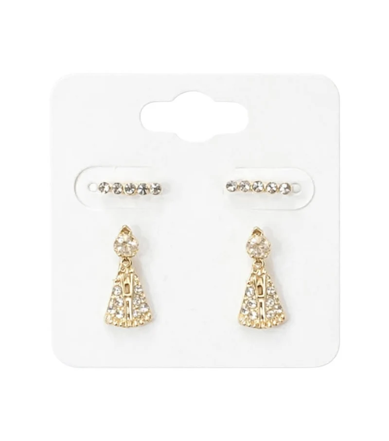 2Paires Ensemble De Mini Boucles D'Oreilles Clous